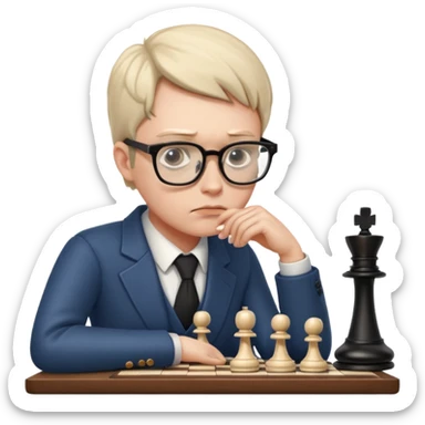 chess player sticker