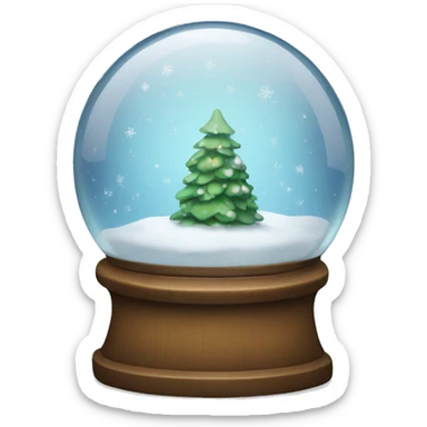 Snowglobe  sticker