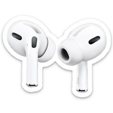 apple airpods pro earbuds sticker