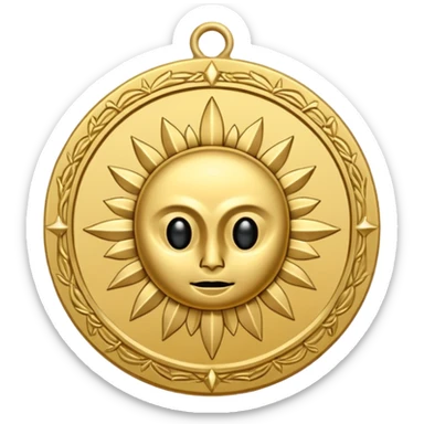 Medalla de la Adoración nocturna mexicana sticker