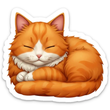 sleepy cat emoji sticker
