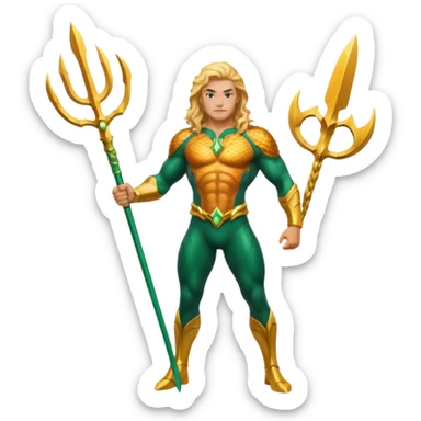 aquaman full body sticker