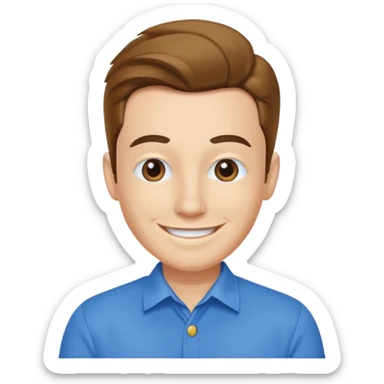 Dandy from dandys world sticker