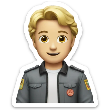 kindergarten cop sticker