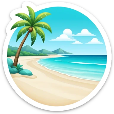beach sticker