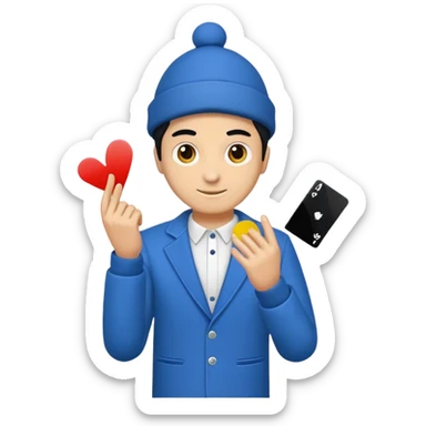 Create a man with only an uno clothes sticker