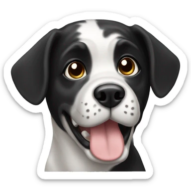 Dog named Oreo sticker