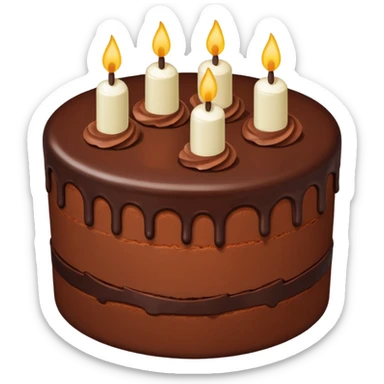 chocolate cake sticker