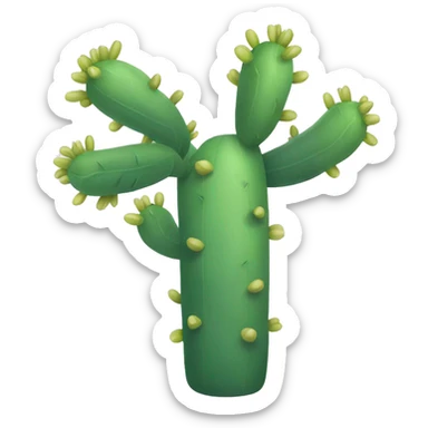 eucalyptus cactus sticker