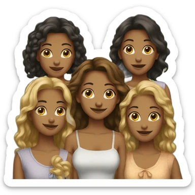 seven brothers ans four sisters sticker