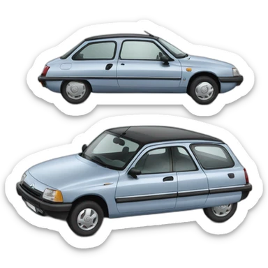 Citroën amie sticker