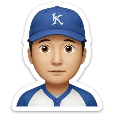 한국 45살\ 남성, kt wiz   sticker