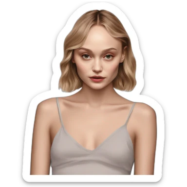Lily-Rose depp sticker