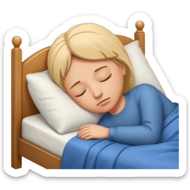 Me crashing out sticker