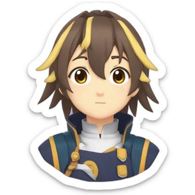 kasuma sato de konosuba sticker