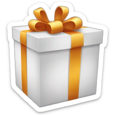 Cadeau sur girlande sticker