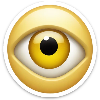 Olhos cansados  sticker