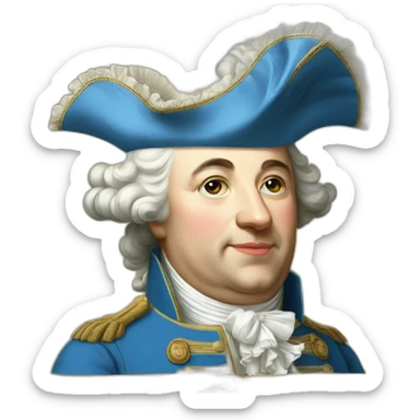 Louis XVI sticker