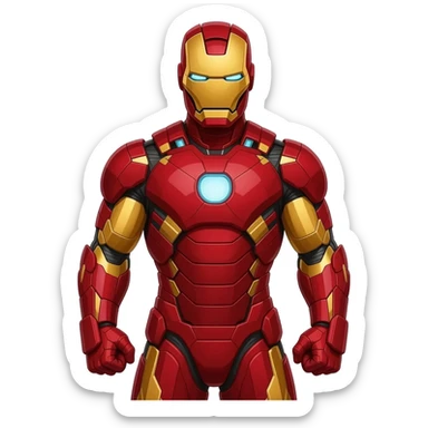 Ironman emoji sticker