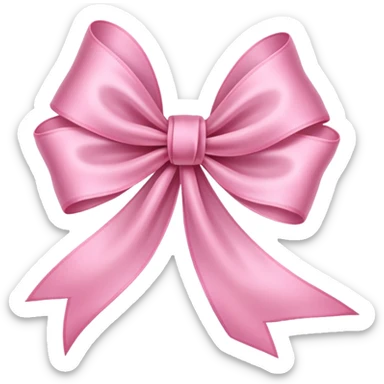 Laço rosa. sticker