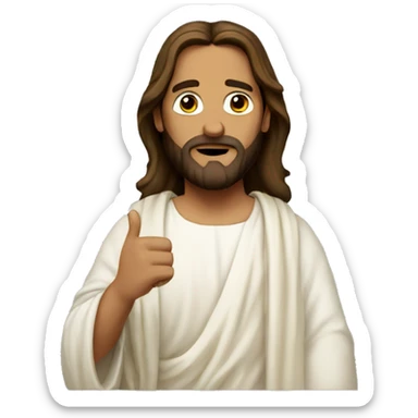 Jesus sticker