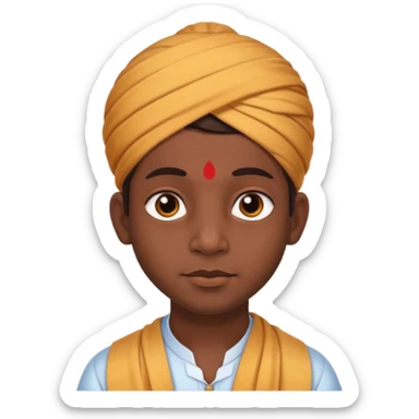 Balkrishna lord sticker