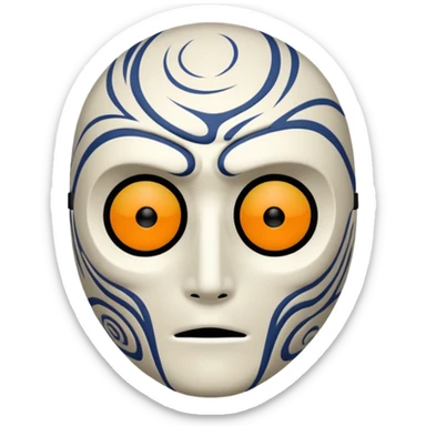 Obito masque  sticker