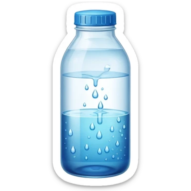 drink bottle sticker