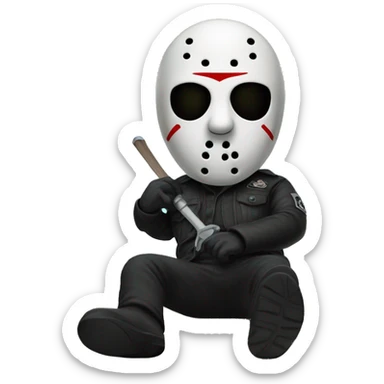 Friday the 13th sticker