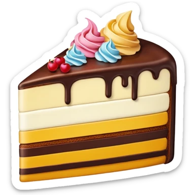 Tasty cake  sticker