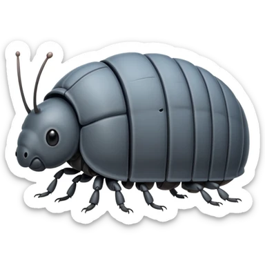 pill bug sticker