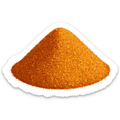 sprinkle of Italian seasoning, minimal, simple, clear sticker