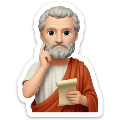 Aristotle sticker