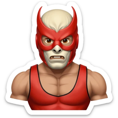 luchador bane sticker