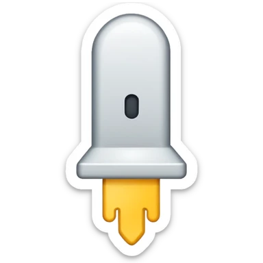 white exclamation mark sticker