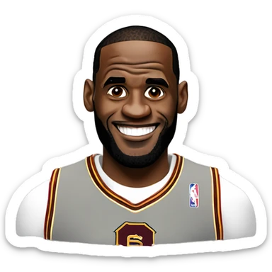 Lebron James  sticker