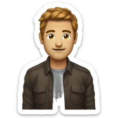 кружка кофе со сливками и имбирным печеньем  sticker