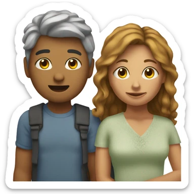 me with mama sticker