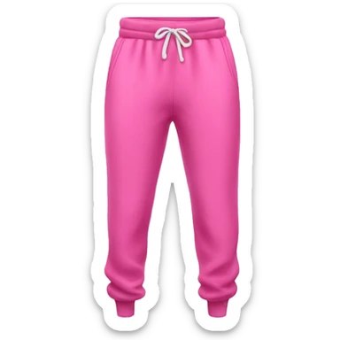 pink sweat pants sticker