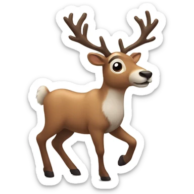 Reindeer  sticker
