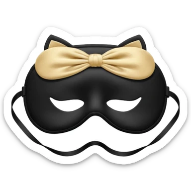 sleep mask sticker