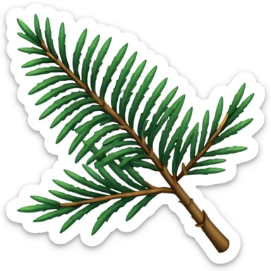 Spruce pine sticker