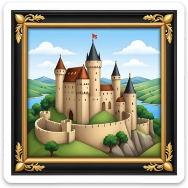 Medieval Europe sticker