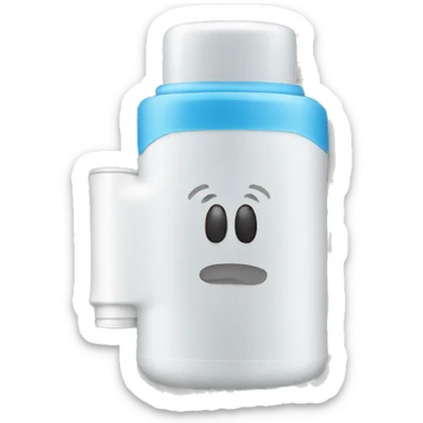 athsma inhaler sticker