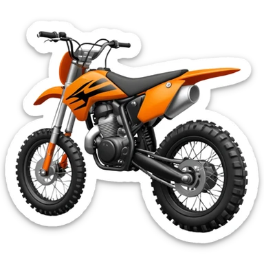 dirt bike sticker