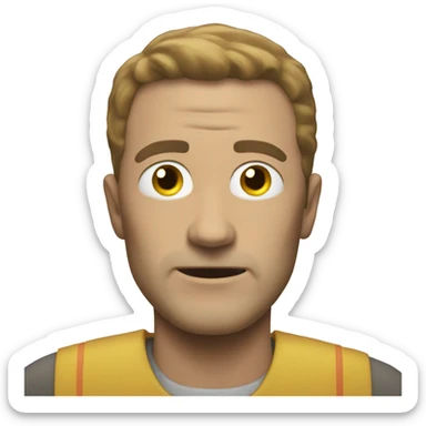 Titan Tv Man sticker