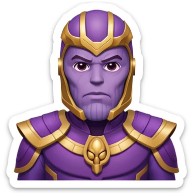 Thanos from squid games sticker