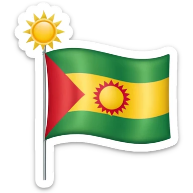 Make a Kurdistan emoji.  sticker
