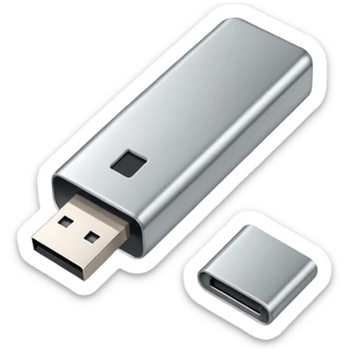 USB Drive sticker