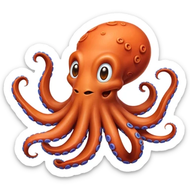 Mood Octopus sticker